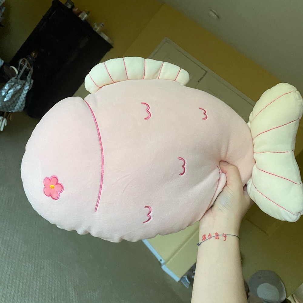 fish shaped pillow
